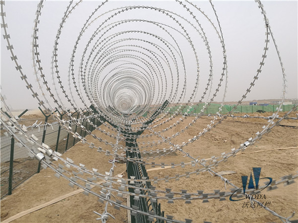 保山北京大興機場飛行區圍界鐵絲網